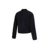 Nike Solid Color Logo Zip-Up Windbreaker Jacket Women Jacket Black DV9452-010