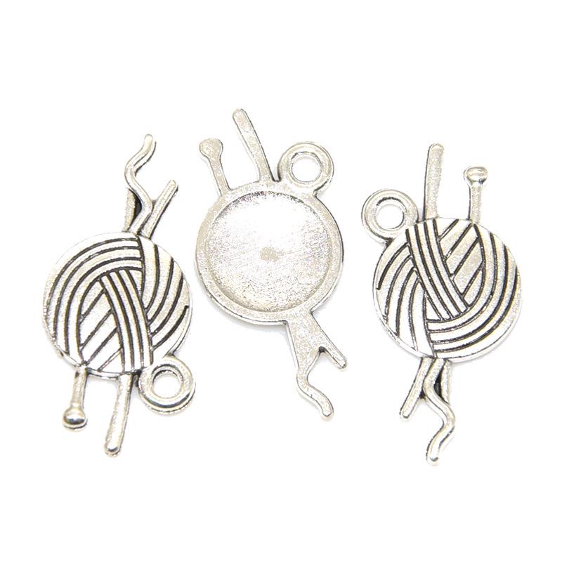 

Набор из 18 подвесок из сплава на швейную тематику: Подвески из игл, ниток, пуговиц и швейной машинки для самодельных украшений