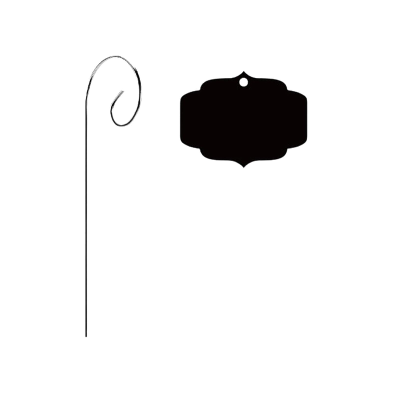 

Various Styles Of Outdoor Garden Acrylic Plant Tags With Stakes, Diy Seed And Flower Tags One Size