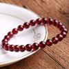 6A Collectible Grade Natural Wine Red Garnet Bracelet for Women, Multi-strand Beaded Bracelet, Loose Beads Crystal Jewelry Gift