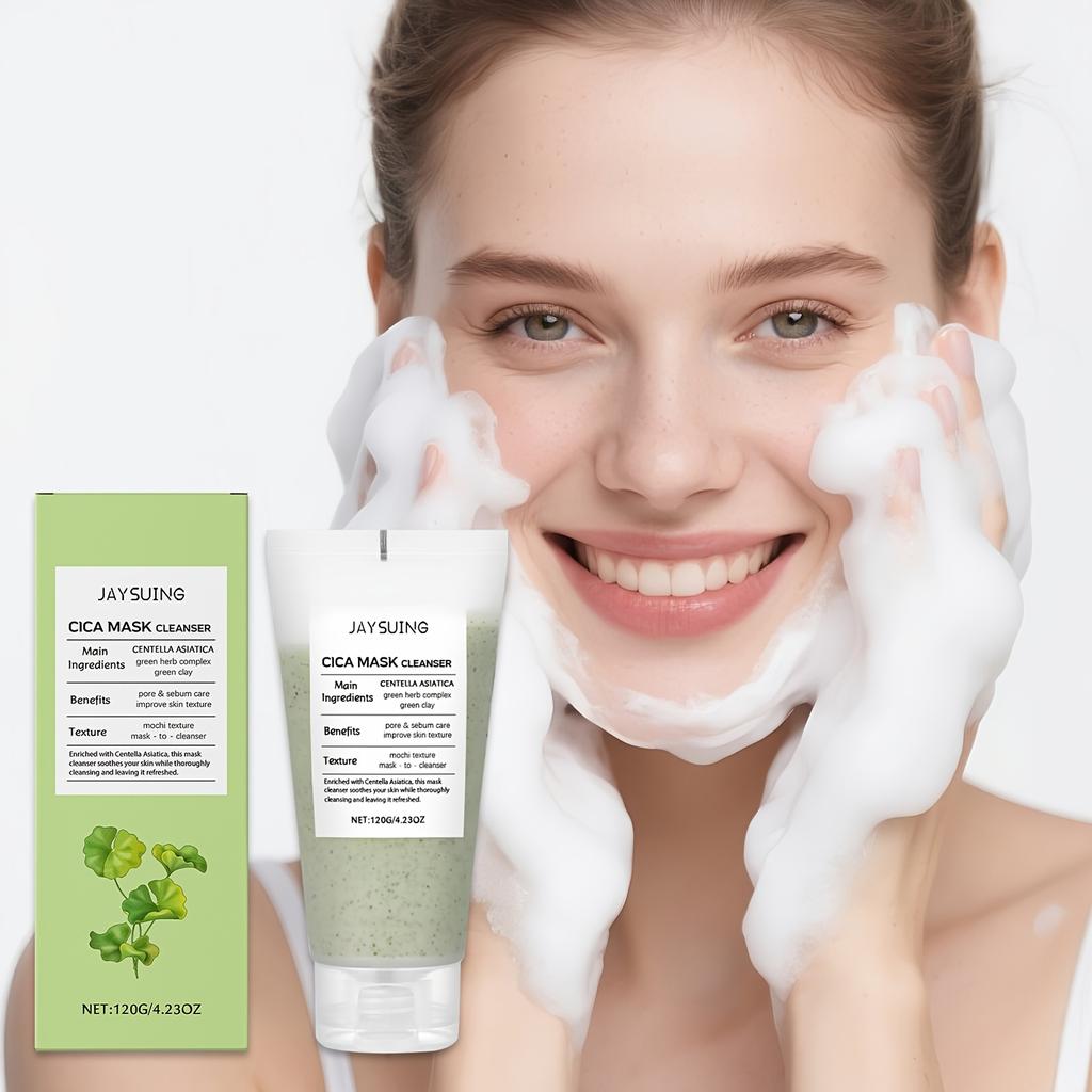 Łagodny oczyszczający żel do mycia twarzy z Centella Asiatica Głęboko oczyszcza pory Delikatnie złuszcza Reguluje wydzielanie sebum Pielęgnacja twarzy