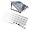 28 Inch Solar Panel Tilt Mount Bracket Portable Aluminum Alloy Triangular Porous Solar Panels Rack Bracket Set for RV Yacht
