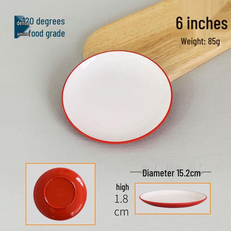 Thickened Melamine Round Plate