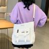 Women's Shoulder Bag Student Classes Crossbody Bag Large Capacity Tote Bag Messenger Bag