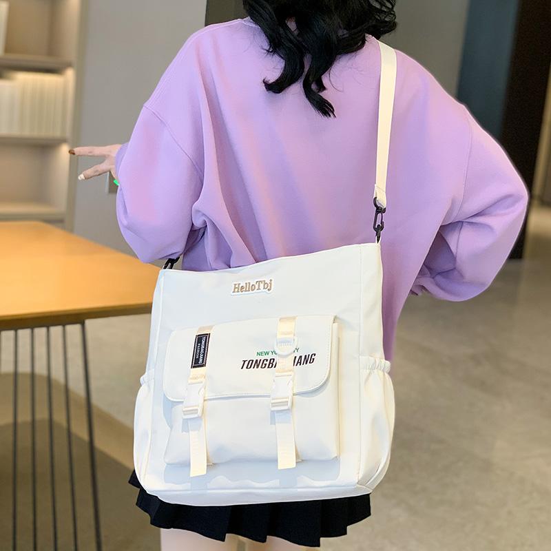 Women's Shoulder Bag Student Classes Crossbody Bag Large Capacity Tote Bag Messenger Bag