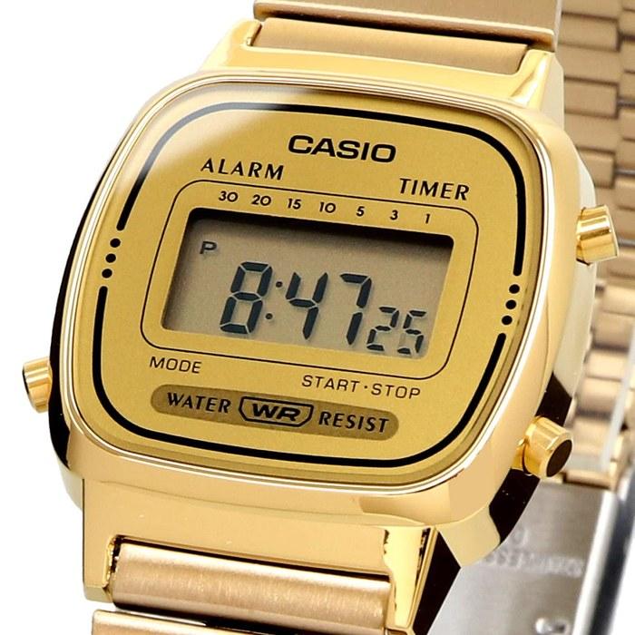 Casio LA670WGA-9 Women's Digital Watch - Gold