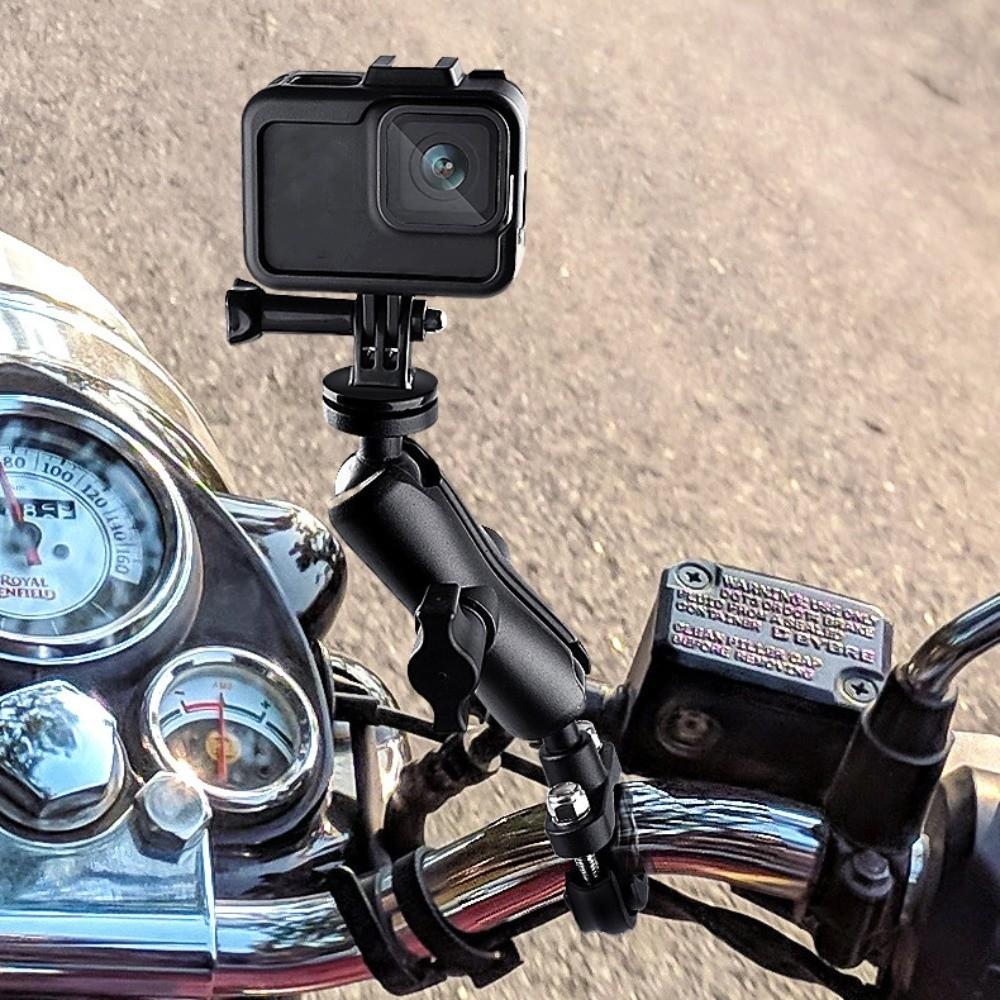 Universal Action Camera Stand 360° Rotating Rearview Mirror Camera Bracket  Camera Accessories