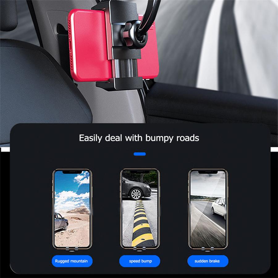 Universal New Car Rear-view Mirror Mount Stand Holder Cradle For Cell Phone
