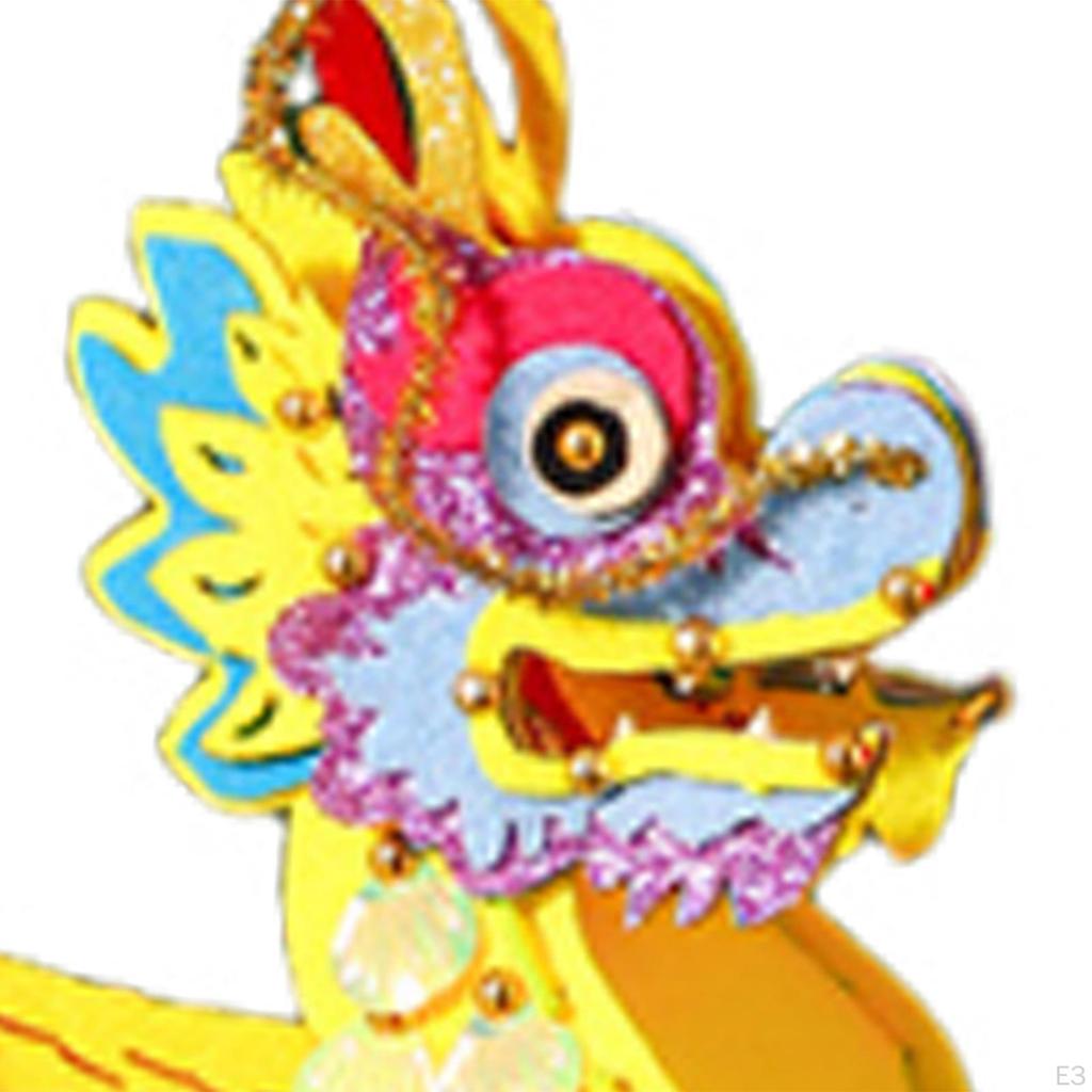 Zestawy Artystyczne i Rękodzielnicze Dekoracja na Festiwal Smoczych Łodzi Ręcznie Robione DIY Materiał na Torbę do Szycia dla Dzieci