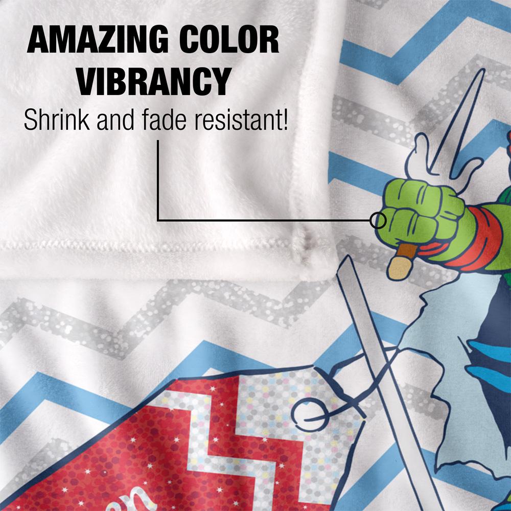 TMNT Package Burst Silky Supersoft Blanket