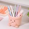 Succulent Flower Pot  Smiling Face Green Plant Pot Creative Expression Flower Pot Home Courtyard Landscape Flower Pot Ornament