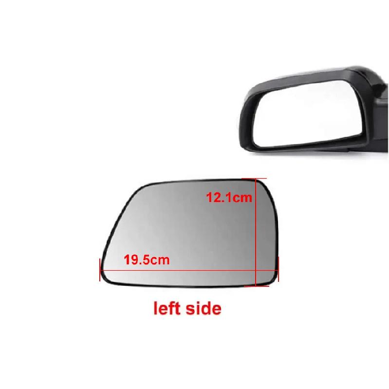 

Для Hyundai Tucson 2009 2010 2011 2012 2013 2014 Автоаксессуары Линзы зеркала заднего вида Наружное боковое отражающее стекло Линза 1pcs left no heating