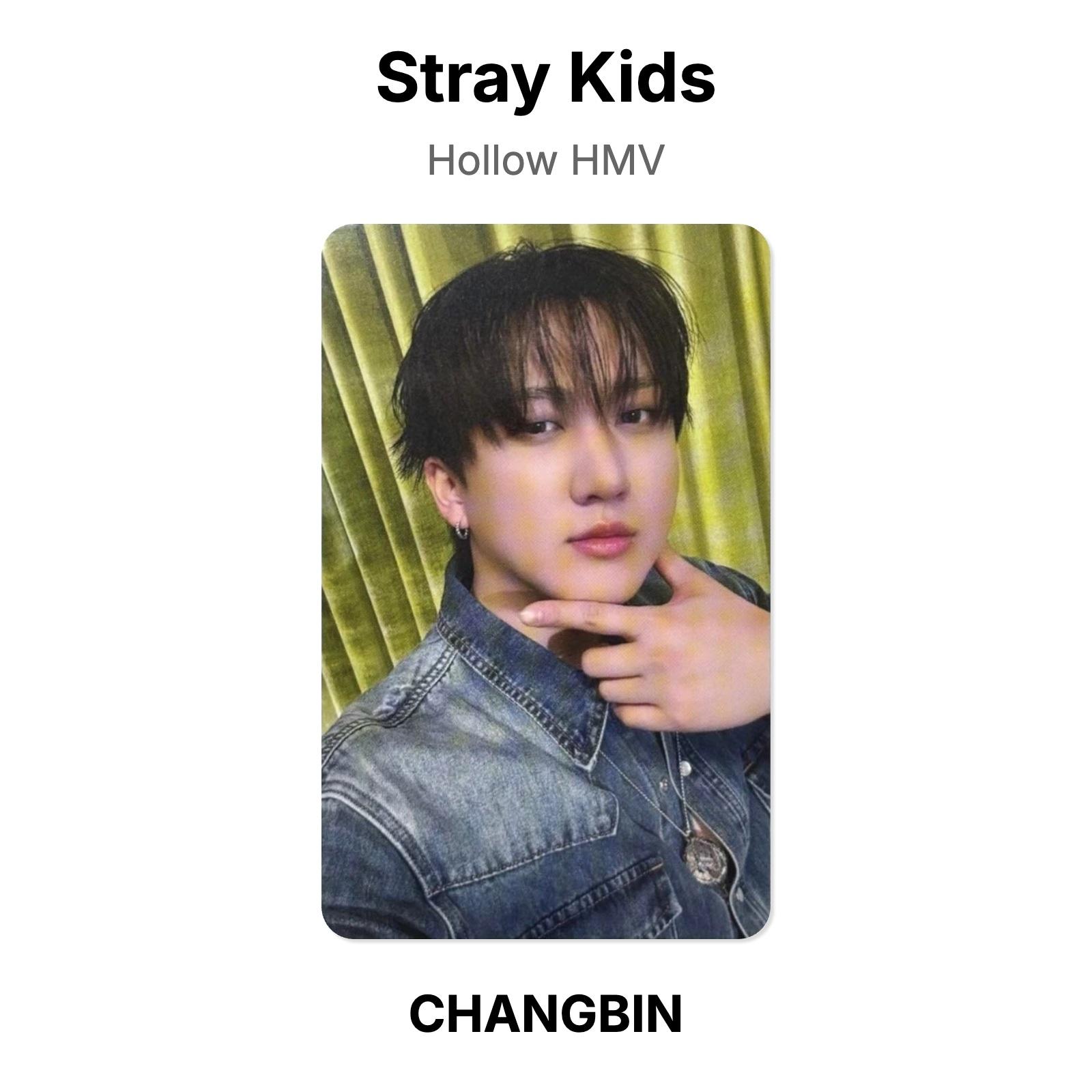 Stray Kids Hollow HMV Official Photocard CHANGBIN
