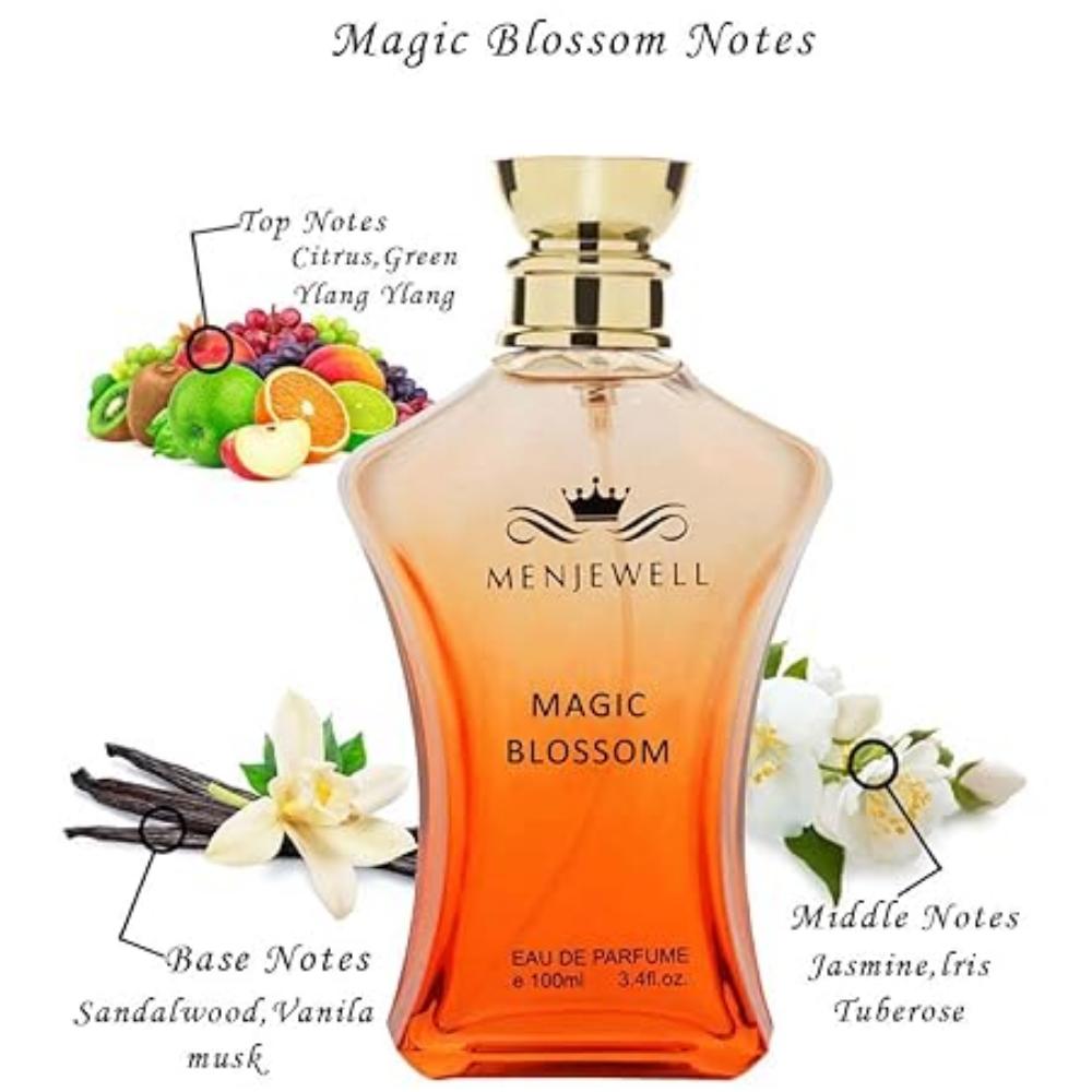 Menjewell Magic Blossom Eau De Apparel Perfume For Women (100ML)