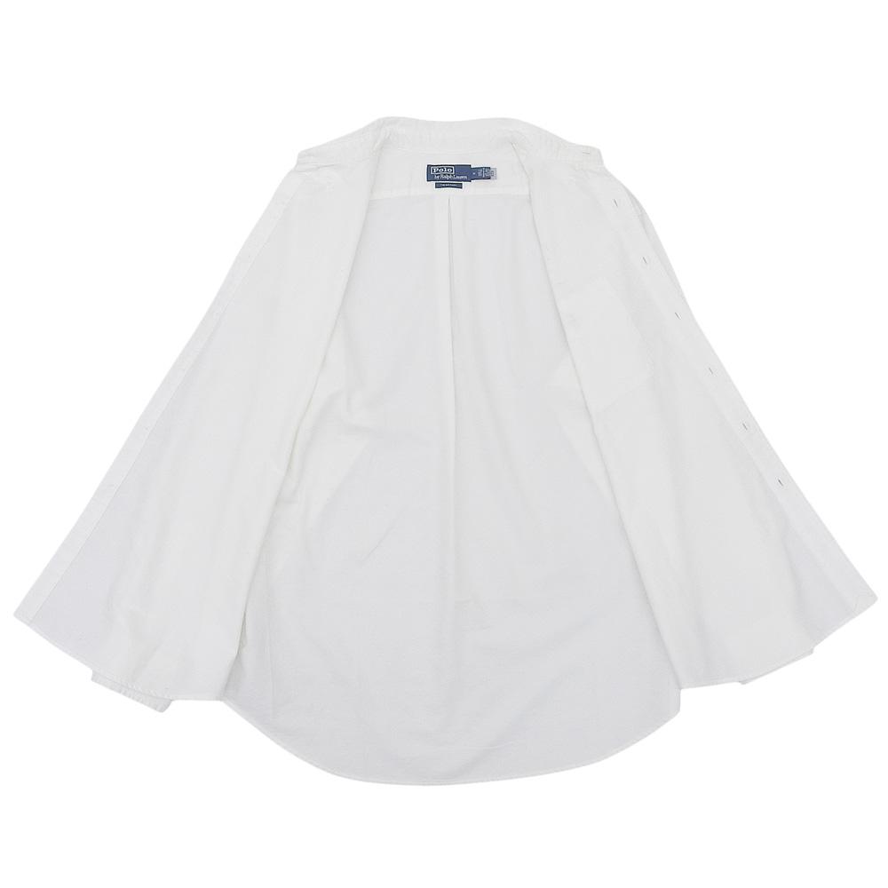 POLO RALPH LAUREN THE BIG SHIRT Button-Down Oxford Shirt, Men's, White, Size M tops M whiteUsed