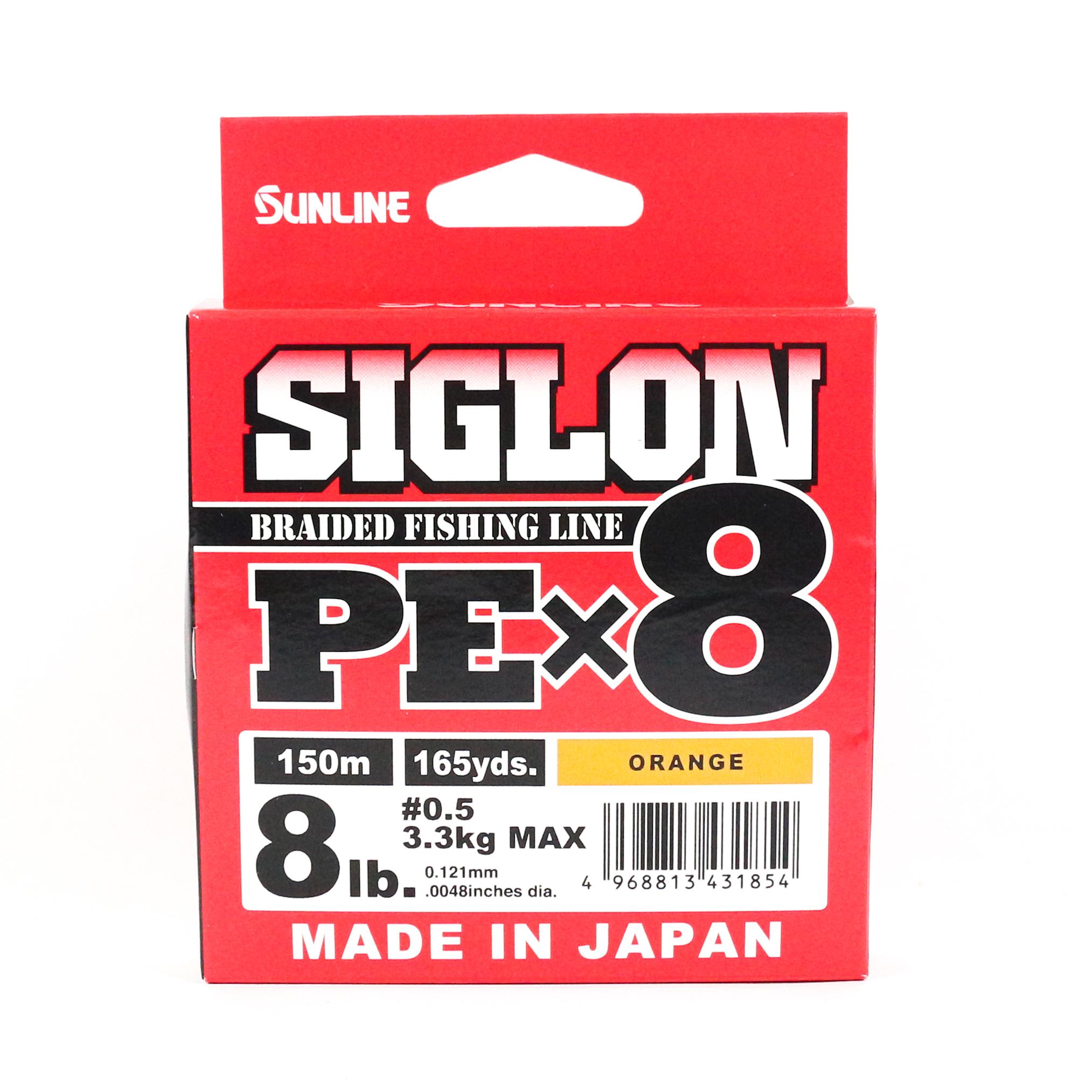 

Sunline PE Line X8 Siglon 150M PE 0,5 8 фунтов Оранжевый (1854 г.)