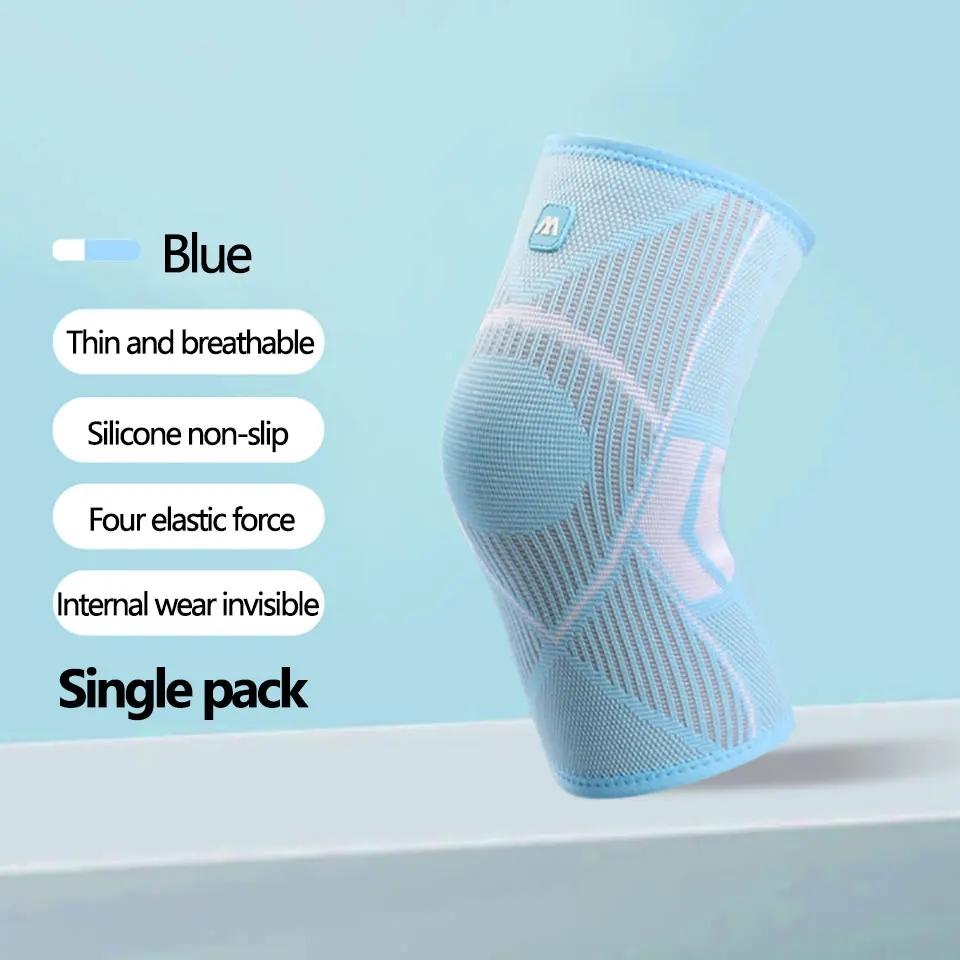 

1шт Спортивный наколенник компрессионный наколенник артрит сустав фитнес компрессионные рукава танцы бег наколенник протектор M
