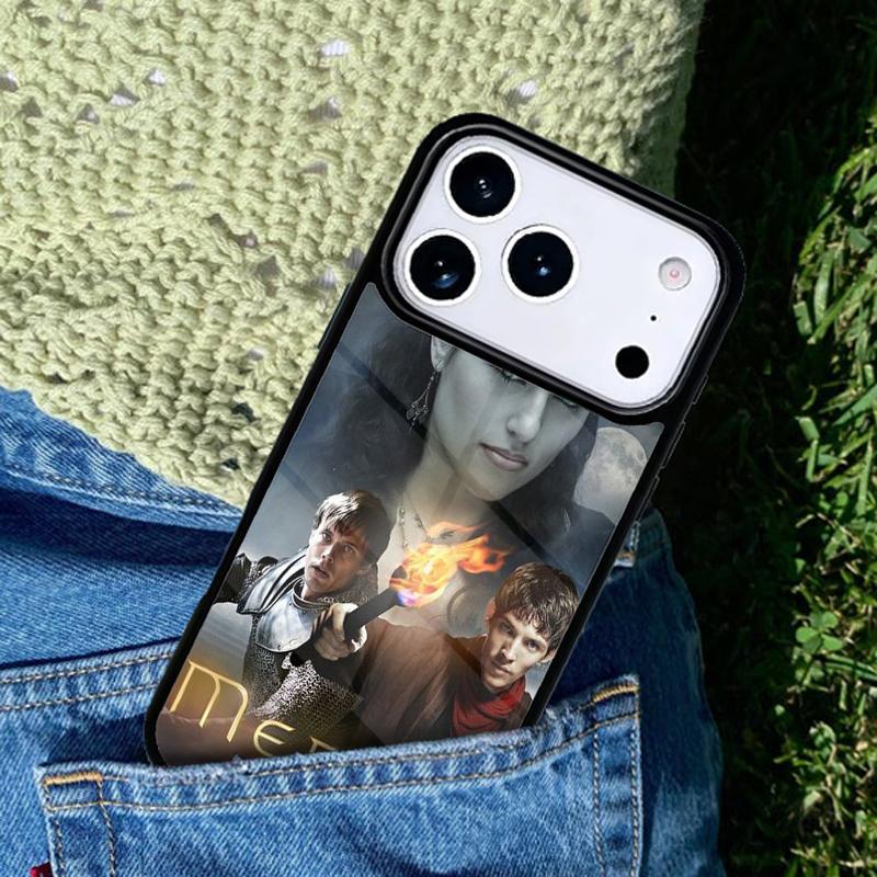TV Series Merlin Phone Case For iPhone 17 AIR 16 Pro Max 15 14 Pro 11 12 13 Shockproof Silicone Cover