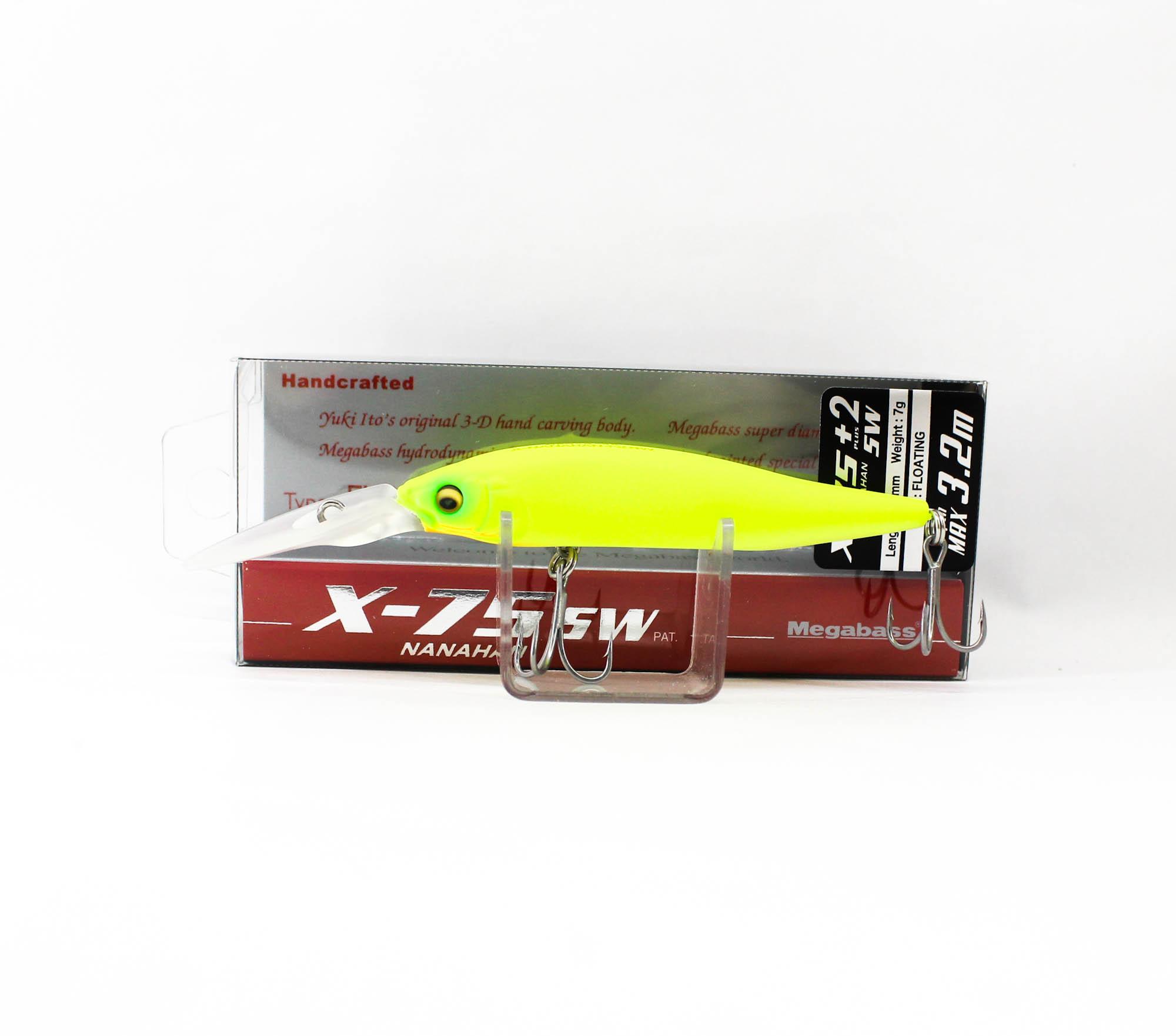 

Megabass X-Nanahan +2 SW 75 mm 1/4 oz Floating Lure Do Chart (3791)