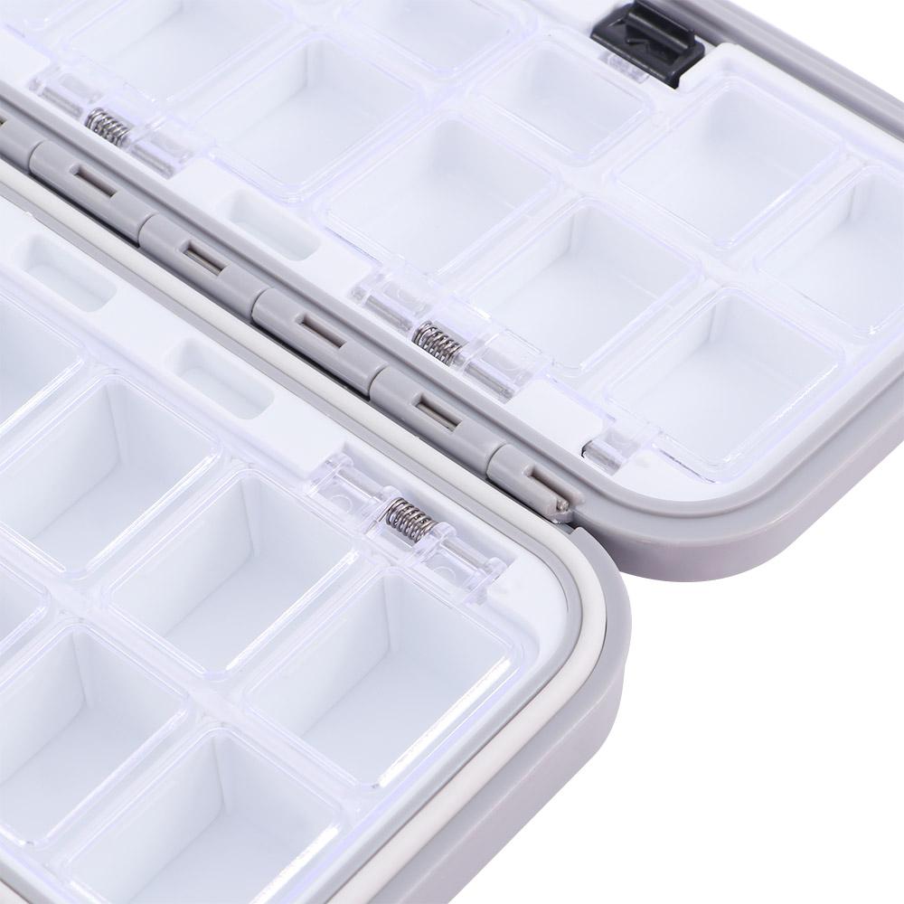 Plastový Luya Vodotěsný Úložný Box na Návazce Háčky Nástrahy Rybářský Box Nádoba na Návnady