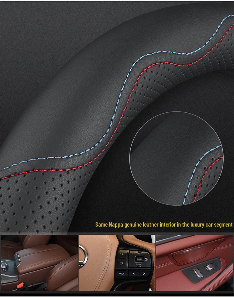 Lynk & Co Steering Wheel Cover - Genuine Leather for 08/06EMP/07EMP/01/02/03/05/06/09 Models