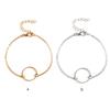 Anklet Stylish Adjustable Universal Circle Aesthetic Jewelry Office Lady Ankle Bracelets Creative Gift Foot Chains for Women