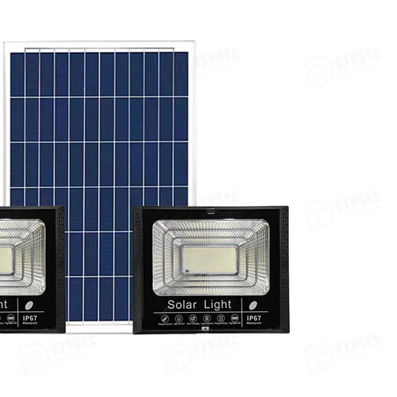 30W Solar Dual-Head LED Floodlight