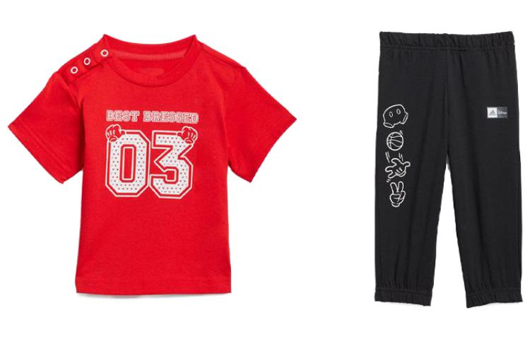 Adidas Pre School Casual Sportswear Crew Neck Moderate GN4933 104
