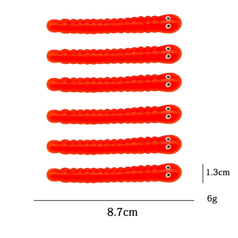 Tpr Color Caterpillar Lala Le Decompression Vent Cute Fun Decompression Tension Soft Rubber Toy