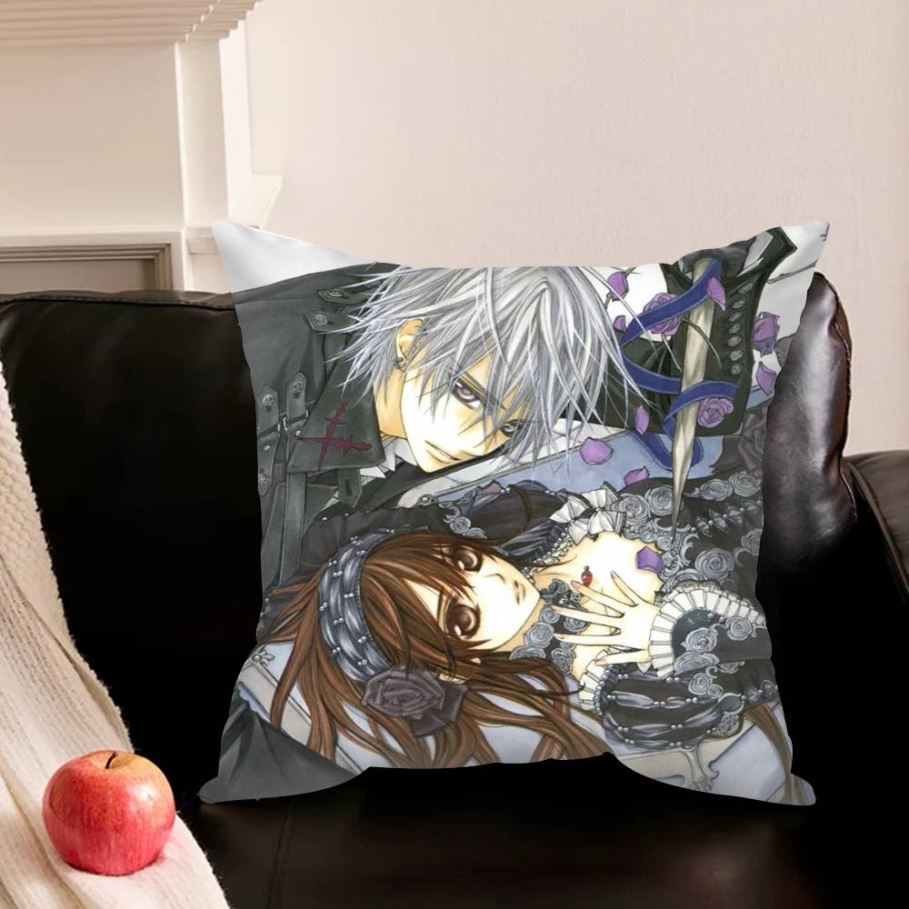 1Pc Anime V-Vampire K-Knight Various Sizes Square Pillowcase For Car Home Bedchamber Decor