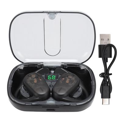 Bluetooth Earphones Rotatable Earhook Design Wireless Headphones with Charging Case for Sports Running