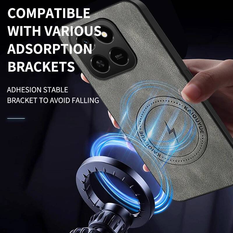 Case For honor 400 Smart x7D 5G 4G Magsafe Magnetic Luxury Matte Armor Shockproof Simple Cover For honor X7d Shell Bumper Funda