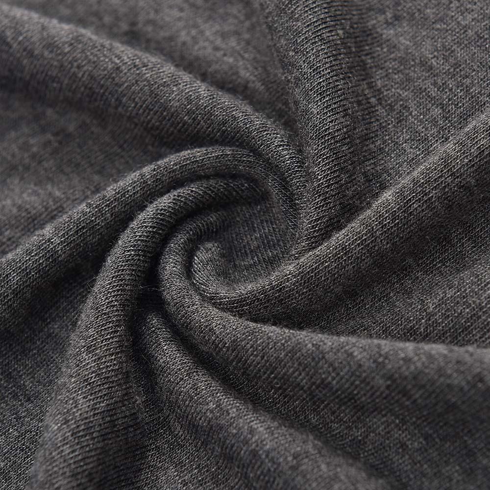 Women's Slim Fit Cashmere Blend Minimalist Round Neck Long Sleeve T-Shirt