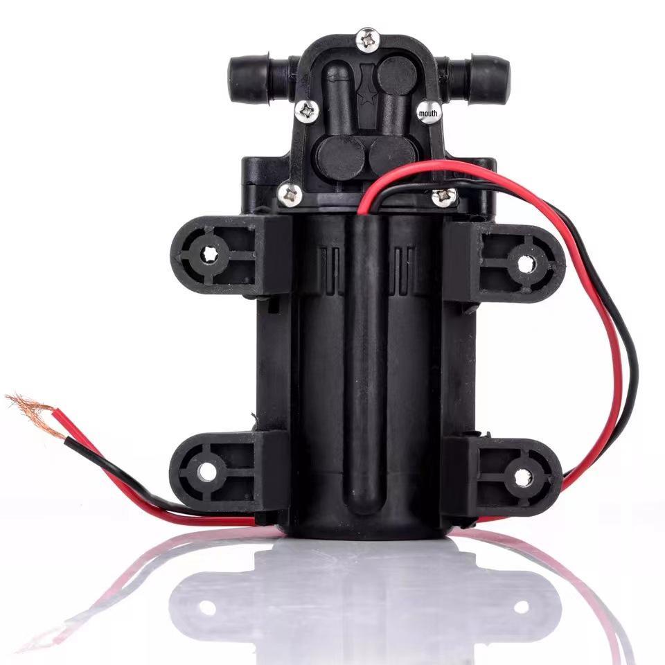 12V DC High-Pressure Self-Priming Diaphragm Pump with Smart Backflow for Drinking Machines and Water Purifiers