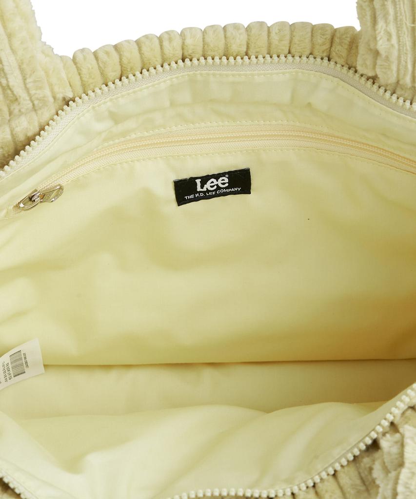 Lee Corduroy Square Shoulder Bag Mustard