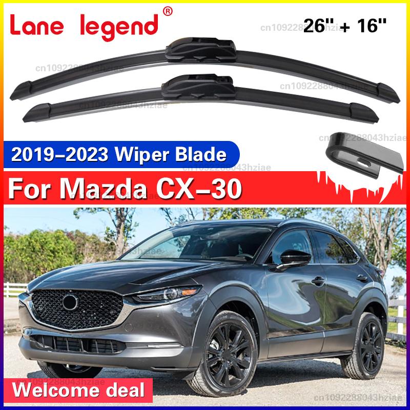 26 +16  Front Windshield Windscreen Washer Wiper Blade For Mazda CX-30 CX30 CX 30 -  Car Accessories Accsesories Mazda CX-30