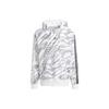 adidas All Szn Snack Attack French Terry Pullover Hoodie White Unisex Streetwear IV7018