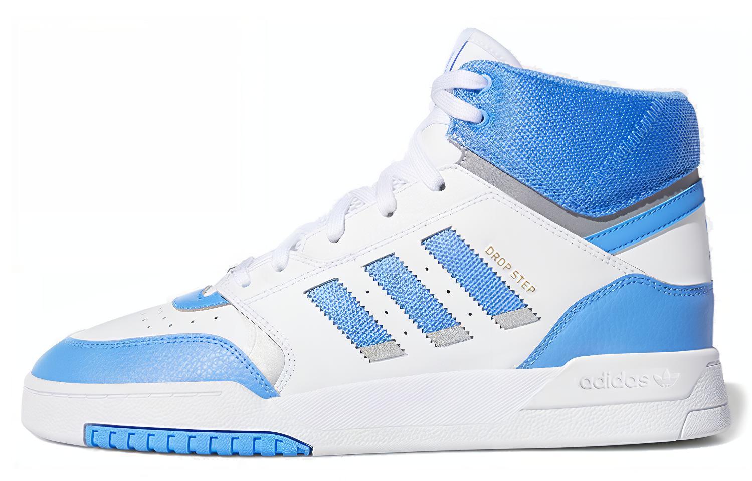 Adidas Originals Drop Step  White Blue  EE5222 44