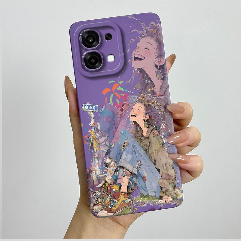 New Casing For Oppo A6 Pro 5G 4G CPH2781 CPH2799 Case Aesthetic Pretty Butterfly Flowers Soft Silicone Shockproof Back Cover