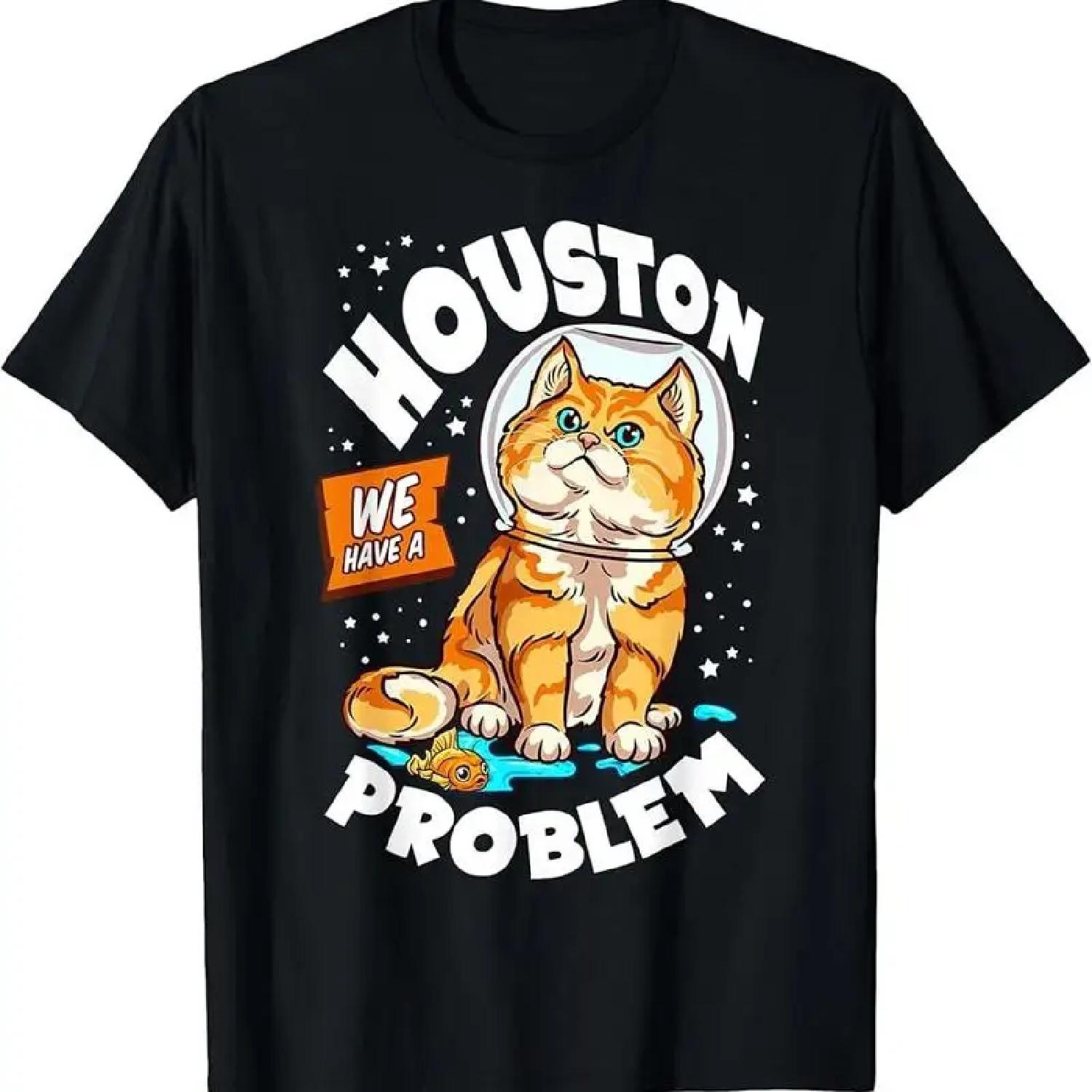 Funny Space Astronaut Cat S Cats T Shirt S