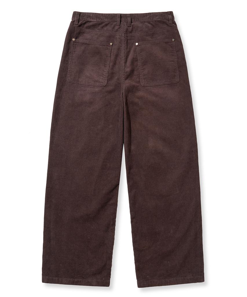 BROWNBREATH Double Knee Corduroy Pants - Brown