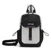 New Fashion Men's Outdoor Leisure Bag Multifunctional Mini Backpack Breast Bag Crossbody Bag Large Capacity Trendy Bag