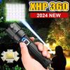 Ultra Powerful XHP360 Rechargeable Flashlight New High Power Led Torch Lamp,Super Bright Lantern