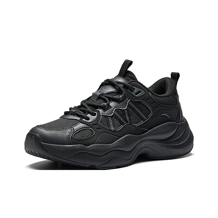 Anta PG Fashion Trend Durable Shock Absorption Low-Top Dad Shoes Women Sneakers Black 122548840-1