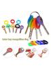 24Pcs/32Pcs Colorful Key Identification Key Caps, Multi-Color Design for Easy Key Differentiation, Wristband Key Identification Codes