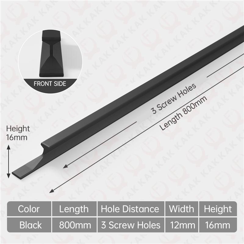 KAK Long Furniture Handles Kitchen Cabinet Knobs and Handles Shoe Cabinets Wardrobes Door Pulls 1000mm Door Handles Hardware