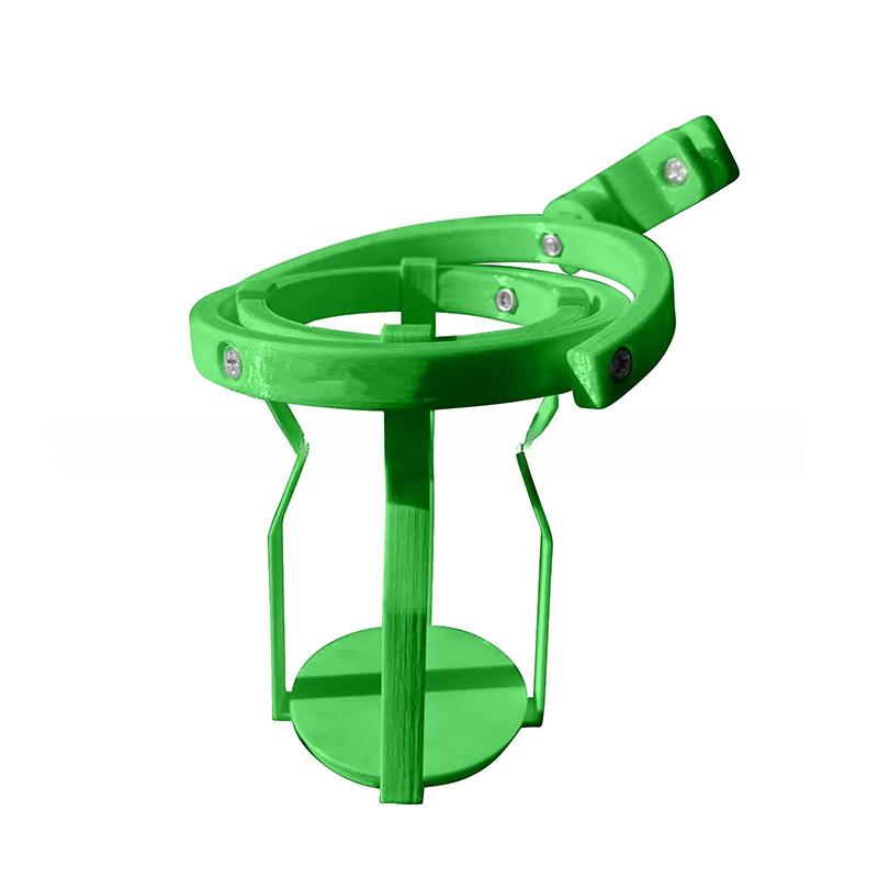 

Гироскопический подстаканник, 3D-печатный мотоциклетный держатель для напитков, непроливающийся самовыравнивающийся держатель для стакана, зажим, регулируемый подвесной подстаканник зелёный