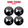 4Pcs 56MM Car Wheel Center Hub Caps Badge Sticker Cover For DS SPIRIT DS3 DS4 DS4S DS5 5LS DS6 Elysee Xsara DS2 RUBIS DS7 DS9
