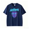 With The Meme Nothing Ever Happens Tee Wojak Parody Troll Face Funny Graphic T Shirts Unisex Unisex Oversized 100 Cotton Tshirts
