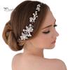 Bridal Accessories Fashion Women Rhinestone Flower Wedding Hair Decorations Party Headband Headdress Jewelry